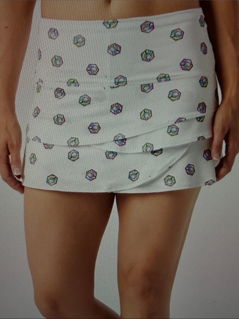 Lucky In Love Long Paddle Scallop Skirt
